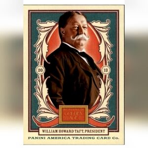 William Howard Taft ⚖️ Trading Card Vintage 🔥 US President 🇺🇸 United States